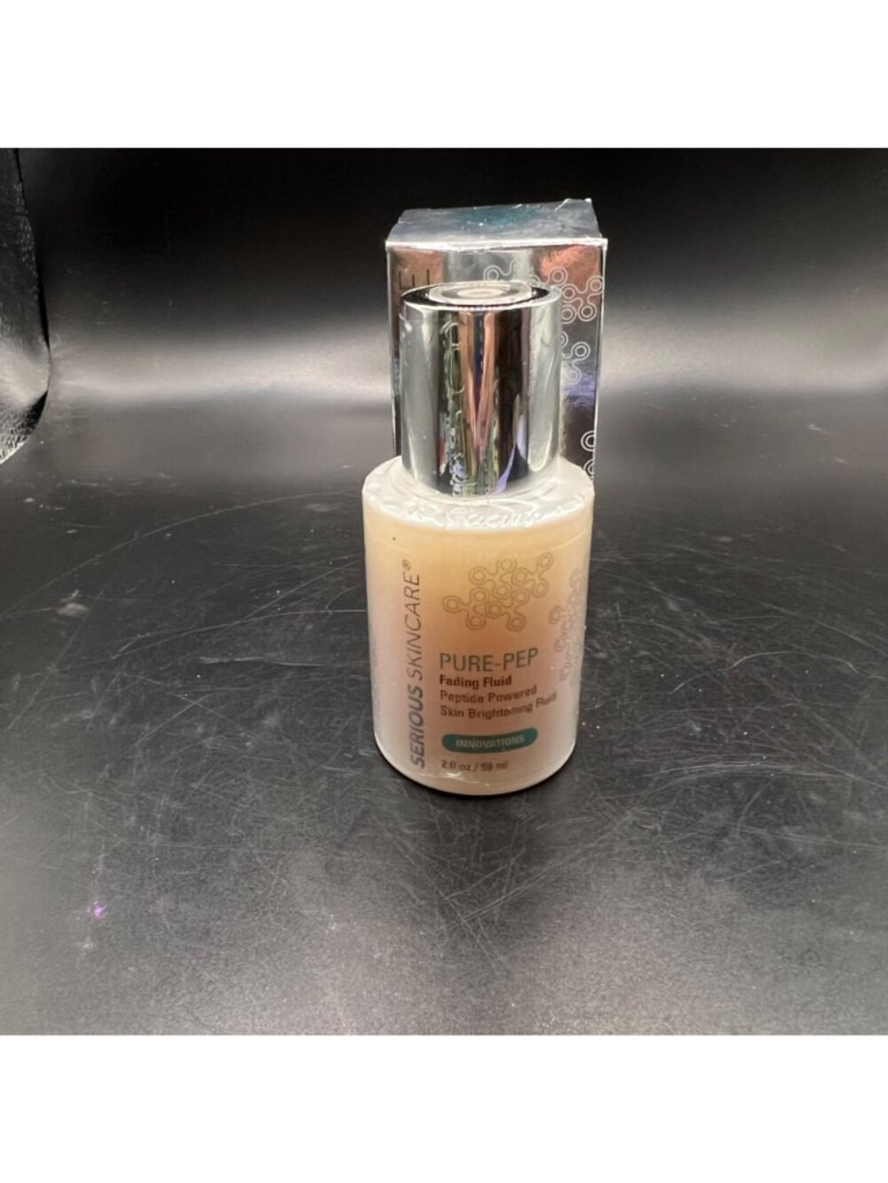 Serious Skincare Pure-Pep Fading Fluid 2oz Peptide-Powered Skin Brightening Form - Picture 4 of 10